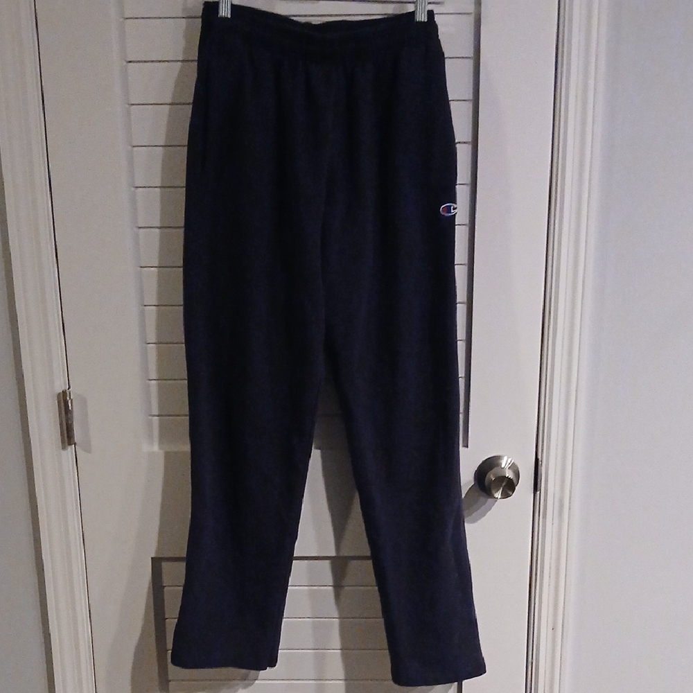 Mens Blue Champion Sweatpants Size M very Good Condition